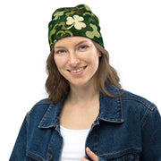 Celtic Shamrock Heritage CAMO Beanie - Head