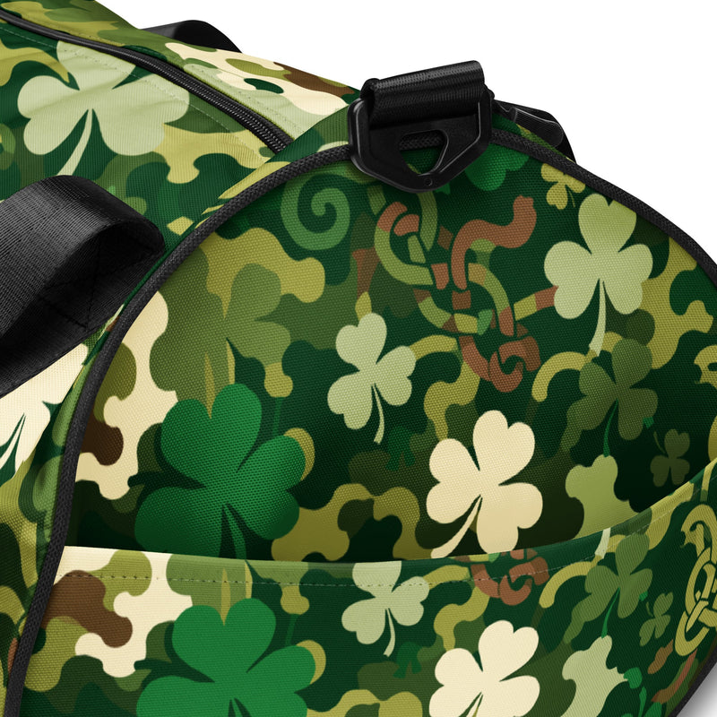 Celtic Shamrock Heritage CAMO Gym Bag