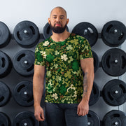 Celtic Shamrock Heritage CAMO Mens Athletic T-Shirt - XS - Shirt