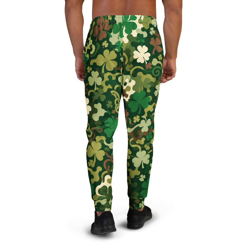 Celtic Shamrock Heritage CAMO Mens Joggers - Men