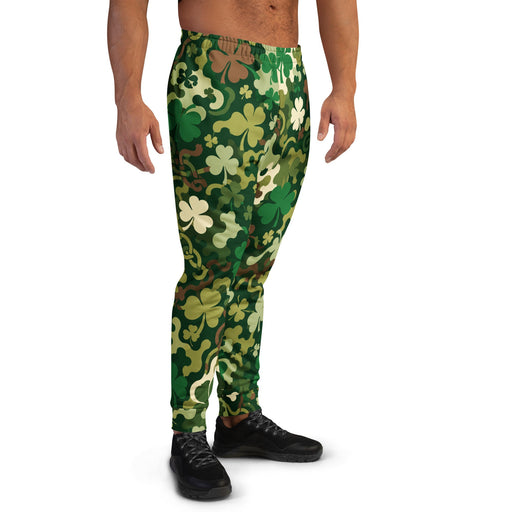 Celtic Shamrock Heritage CAMO Mens Joggers - Men