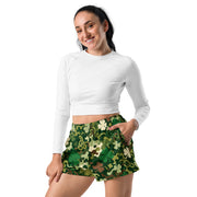 Celtic Shamrock Heritage CAMO Unisex Athletic Shorts