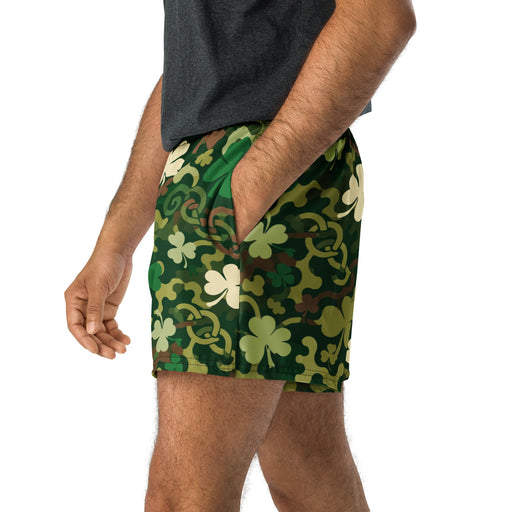 Celtic Shamrock Heritage CAMO Unisex Athletic Shorts - XS