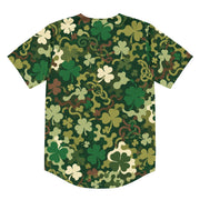 Celtic Shamrock Heritage CAMO Unisex Baseball Jersey