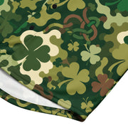 Celtic Shamrock Heritage CAMO Unisex Baseball Jersey