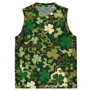 Celtic Shamrock Heritage CAMO Unisex Basketball Jersey