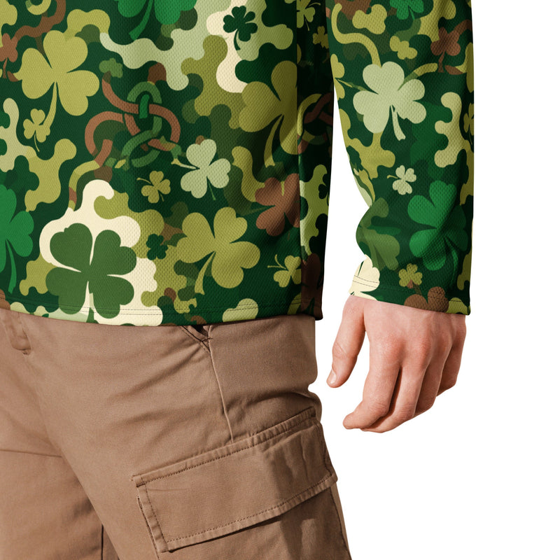Celtic Shamrock Heritage CAMO Unisex Hockey Fan Jersey