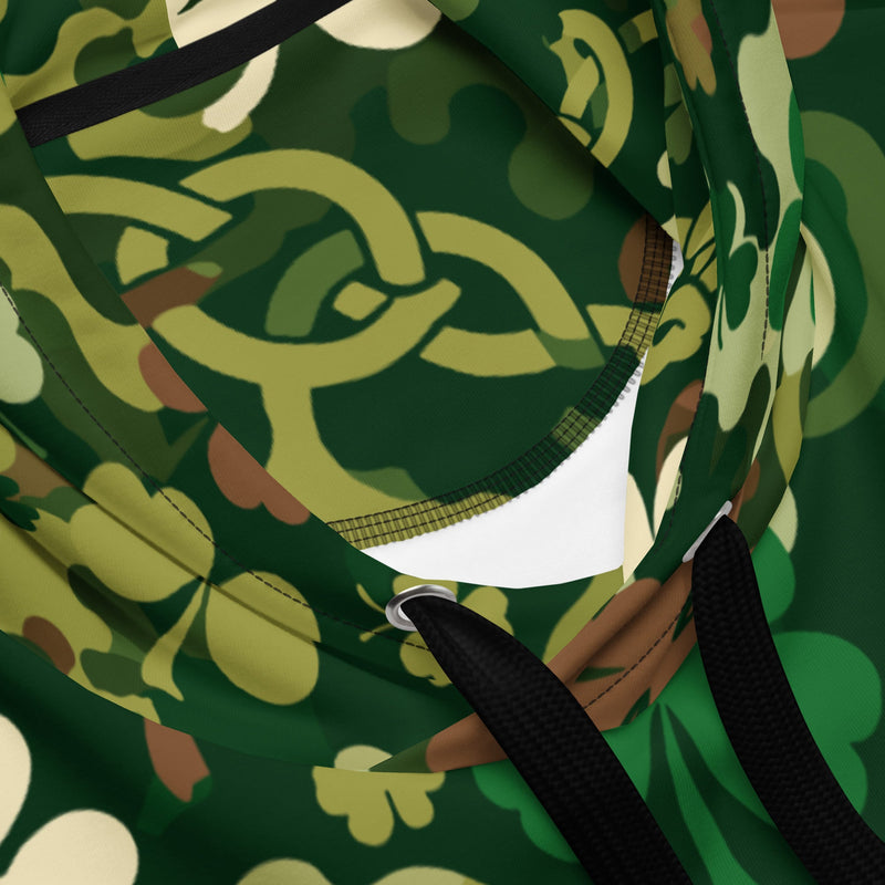 Celtic Shamrock Heritage CAMO Unisex Hoodie