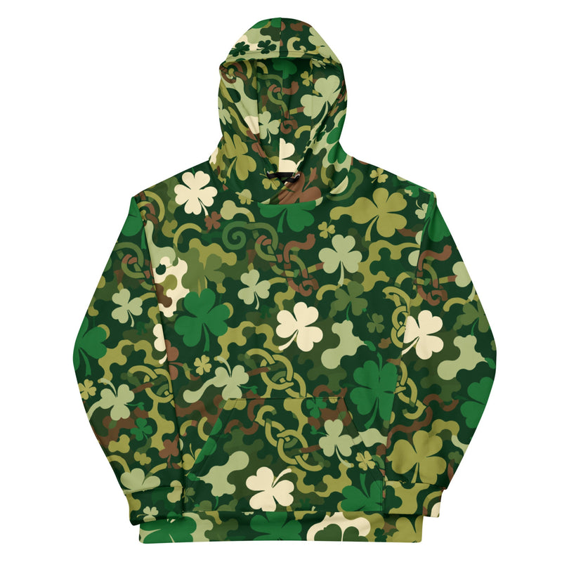 Celtic Shamrock Heritage CAMO Unisex Hoodie