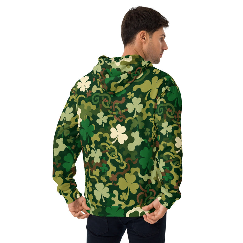 Celtic Shamrock Heritage CAMO Unisex Hoodie