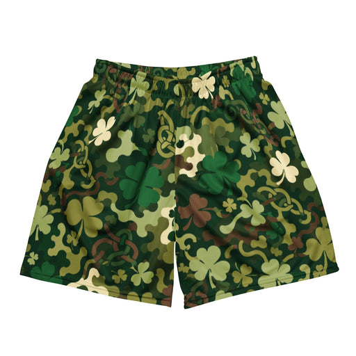 Celtic Shamrock Heritage CAMO Unisex Mesh Shorts - 2XS