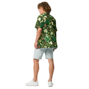 Celtic Shamrock Heritage CAMO Unisex Short-Sleeve Button Shirt - Button-Up