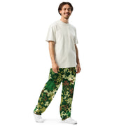 Celtic Shamrock Heritage CAMO Unisex Wide-Leg Joggers