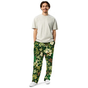 Celtic Shamrock Heritage CAMO Unisex Wide-Leg Joggers