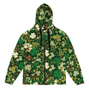 Celtic Shamrock Heritage CAMO Unisex Zip Hoodie - 2XS