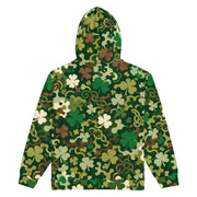 Celtic Shamrock Heritage CAMO Unisex Zip Hoodie