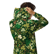 Celtic Shamrock Heritage CAMO Unisex Zip Hoodie