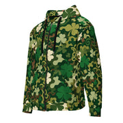 Celtic Shamrock Heritage CAMO Unisex Zip Hoodie