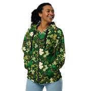 Celtic Shamrock Heritage CAMO Unisex Zip Hoodie