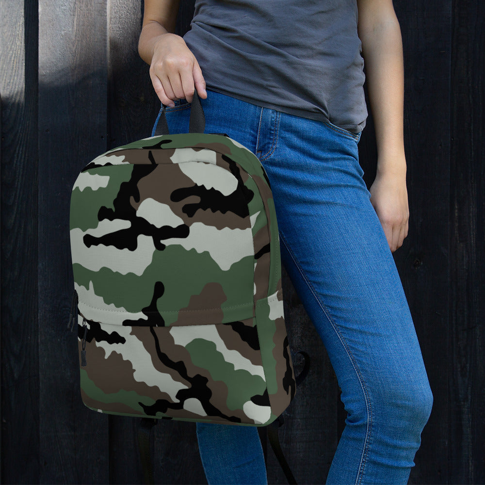 Central African Republic French CE CAMO Backpack