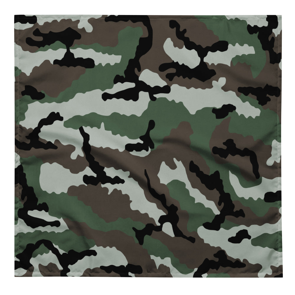 Central African Republic French CE CAMO bandana - Bandana