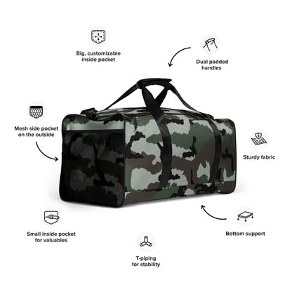 Central African Republic French CE CAMO Duffle bag