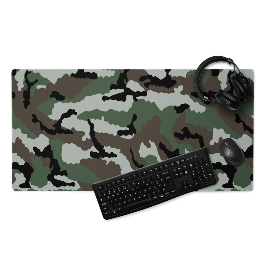 Central African Republic French CE CAMO Gaming mouse pad - 36″×18″