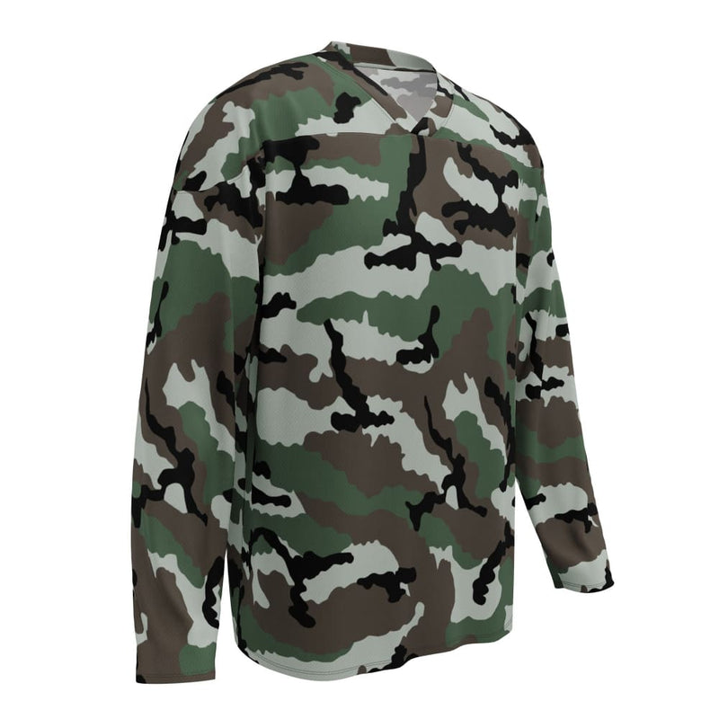 Central African Republic French CE CAMO hockey fan jersey - 2XS