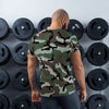 Central African Republic French CE CAMO Men’s Athletic T-shirt