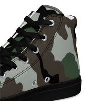 Central African Republic French CE CAMO Men’s high top canvas shoes