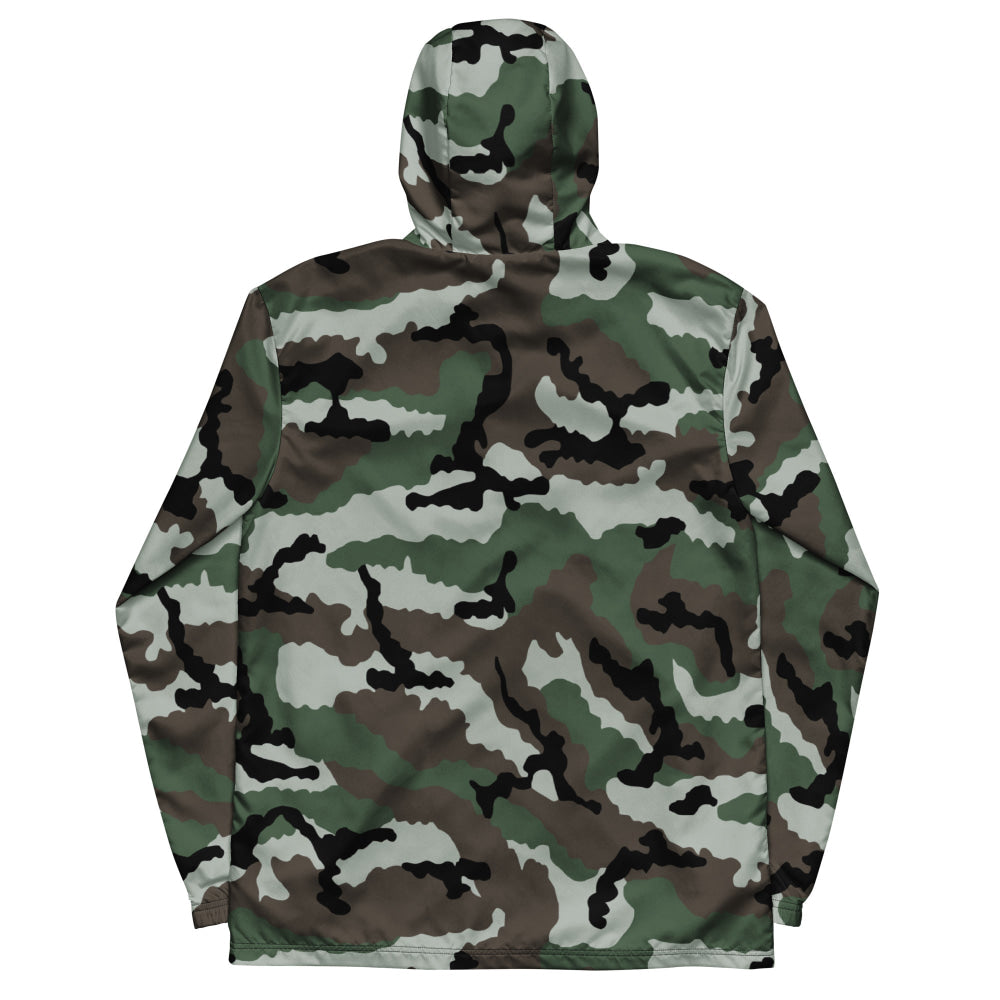 Central African Republic French CE CAMO Men’s windbreaker - Mens Windbreaker