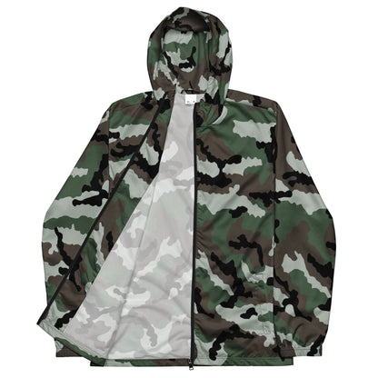 Central African Republic French CE CAMO Men’s windbreaker - Mens Windbreaker