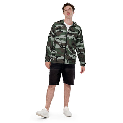 Central African Republic French CE CAMO Men’s windbreaker - Mens Windbreaker