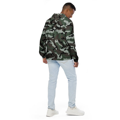 Central African Republic French CE CAMO Men’s windbreaker - Mens Windbreaker