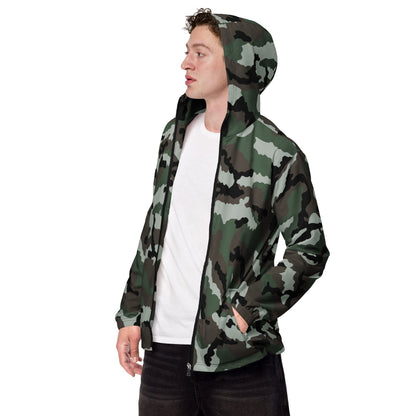 Central African Republic French CE CAMO Men’s windbreaker - XS - Mens Windbreaker