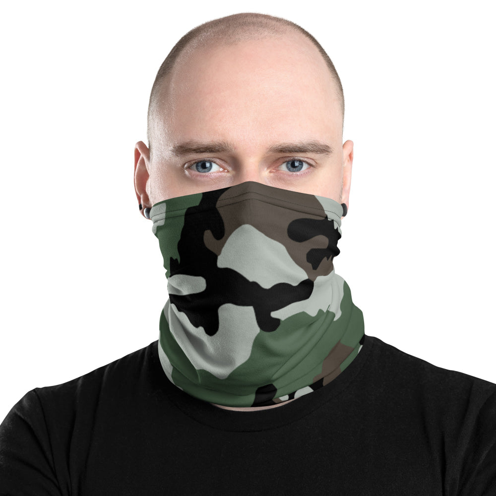 Central African Republic French CE CAMO Neck Gaiter