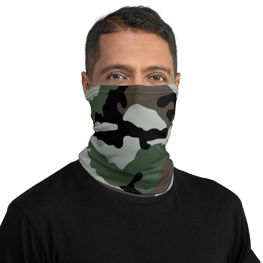 Central African Republic French CE CAMO Neck Gaiter