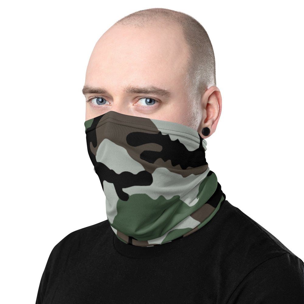 Central African Republic French CE CAMO Neck Gaiter