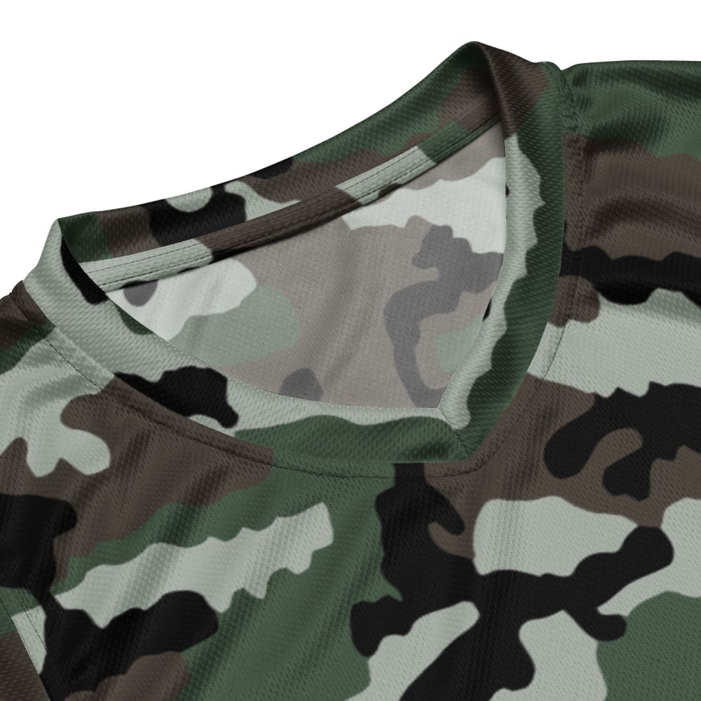 Central African Republic French CE CAMO unisex basketball jersey