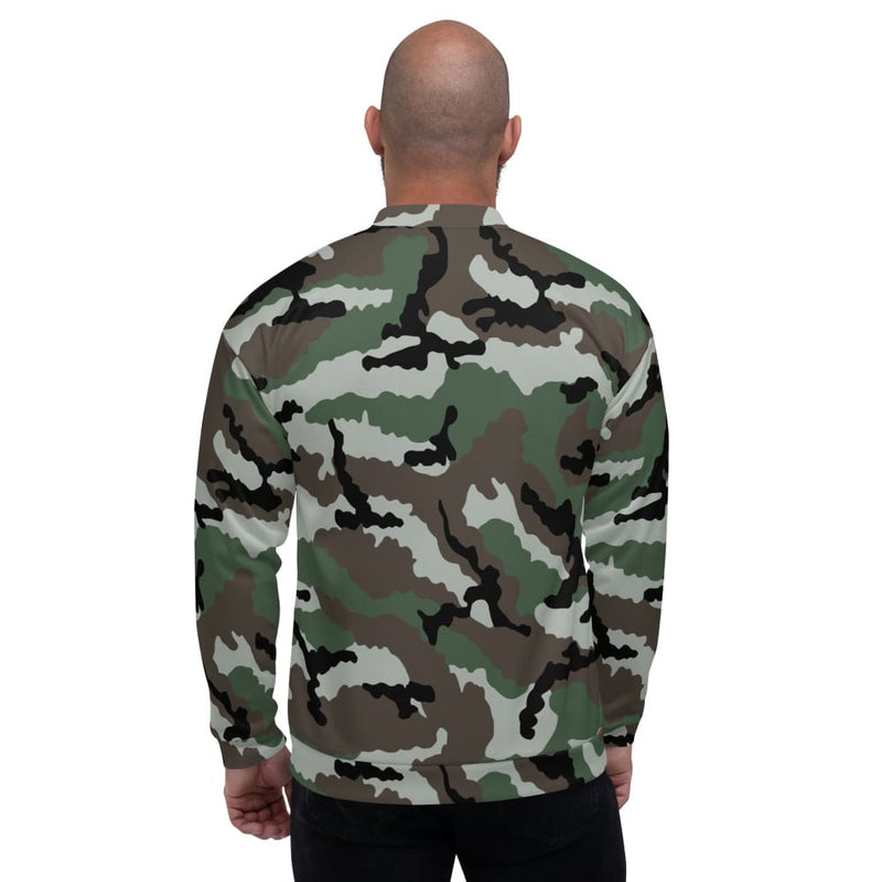 Central African Republic French CE CAMO Unisex Bomber Jacket