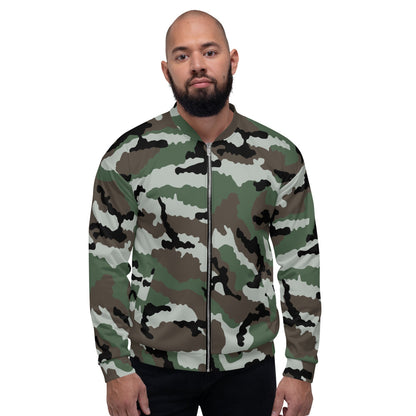 Central African Republic French CE CAMO Unisex Bomber Jacket