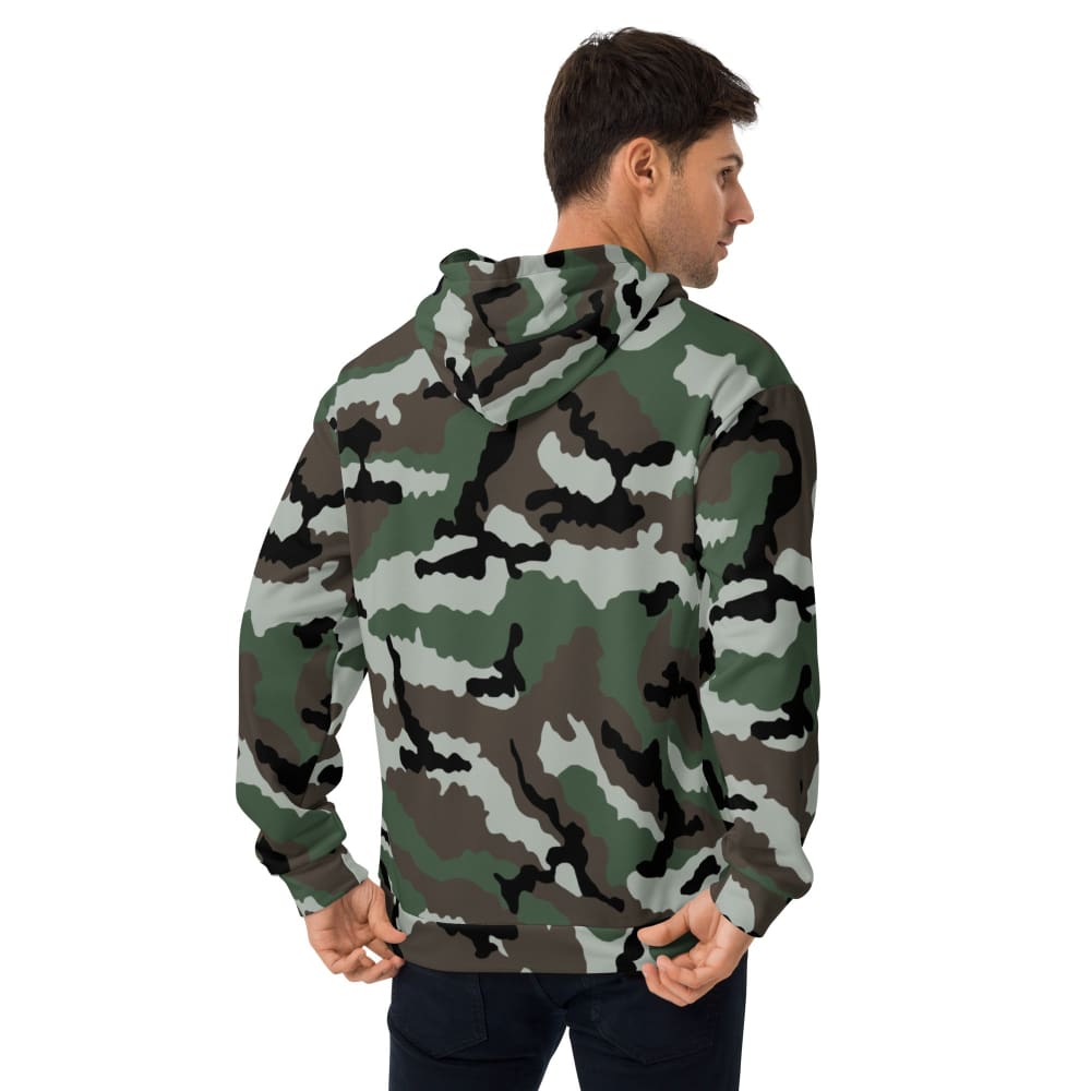 Central African Republic French CE CAMO Unisex Hoodie