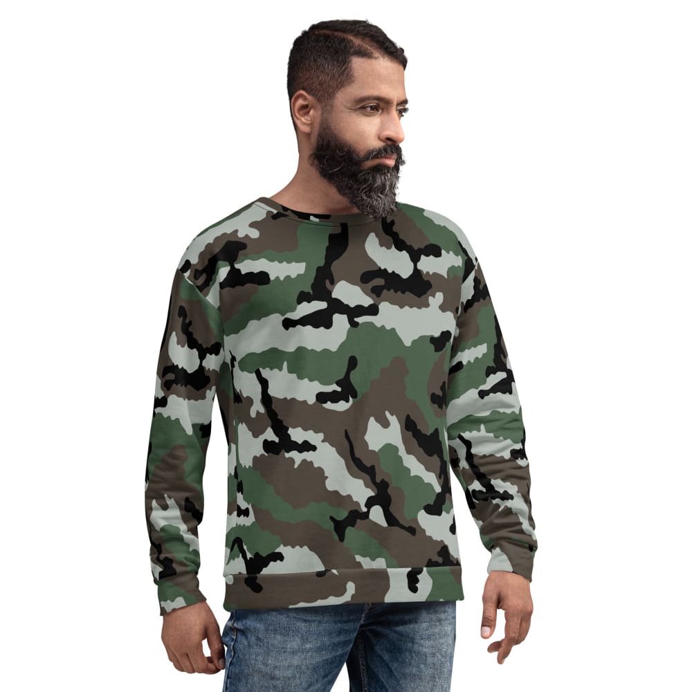 Central African Republic French CE CAMO Unisex Sweatshirt