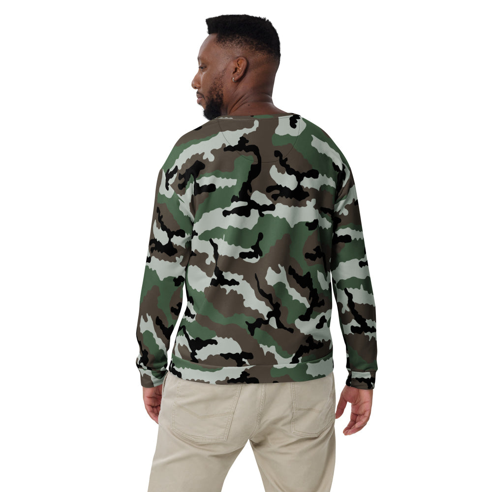 Central African Republic French CE CAMO Unisex Sweatshirt