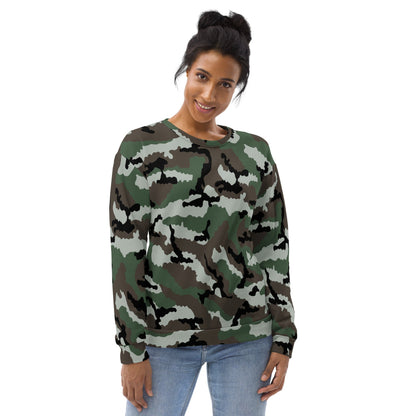 Central African Republic French CE CAMO Unisex Sweatshirt