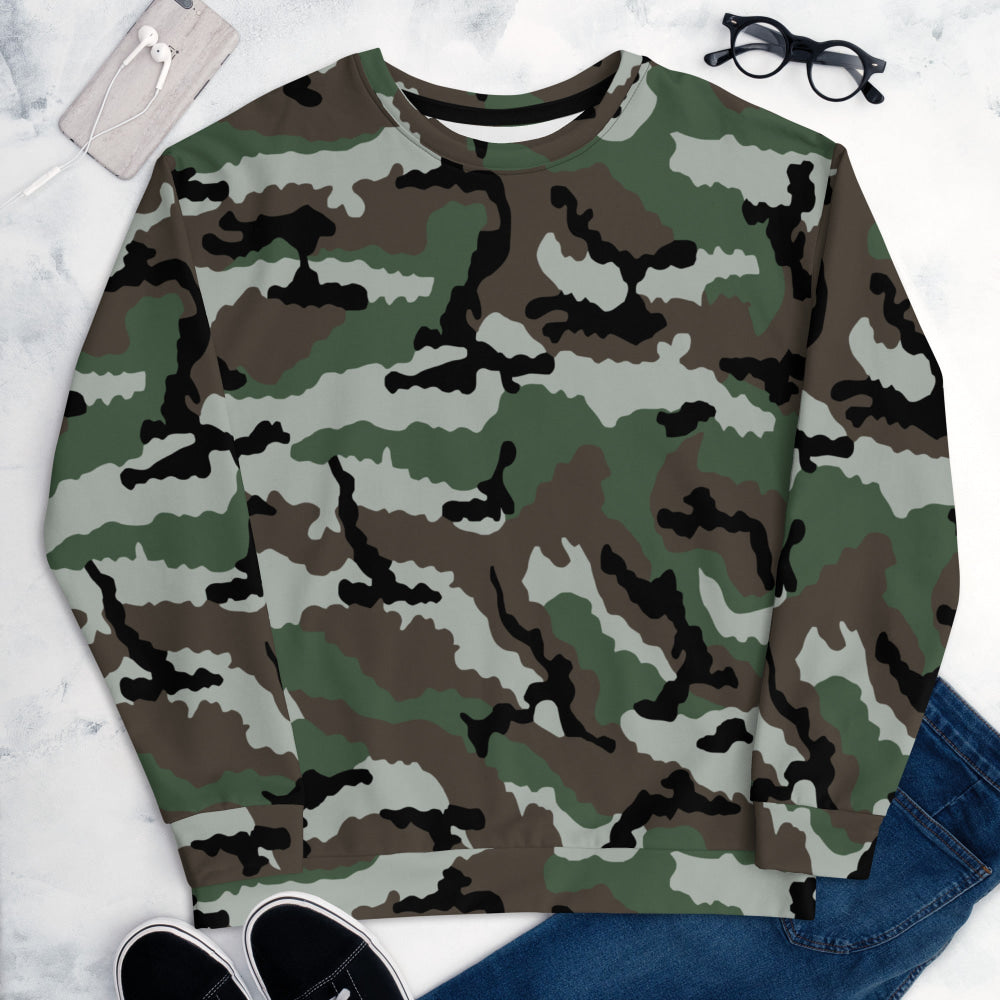 Central African Republic French CE CAMO Unisex Sweatshirt