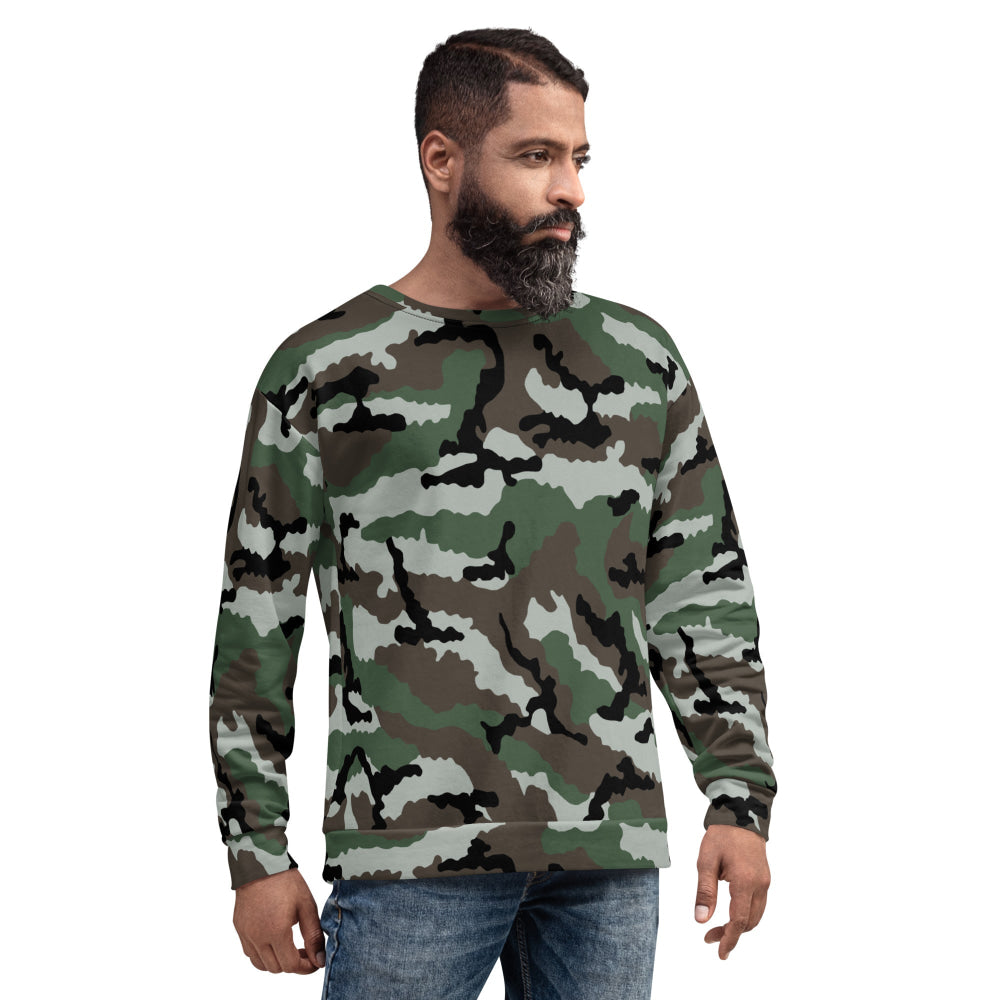 Central African Republic French CE CAMO Unisex Sweatshirt