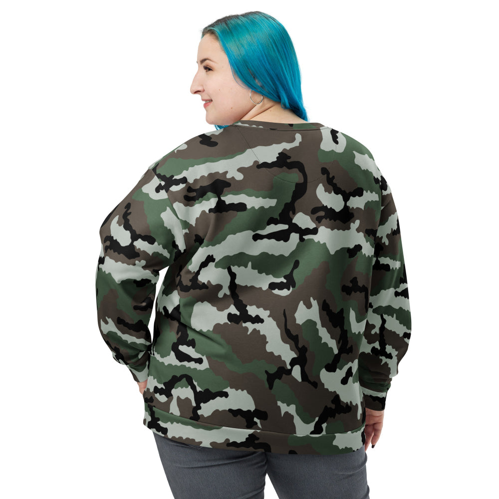 Central African Republic French CE CAMO Unisex Sweatshirt