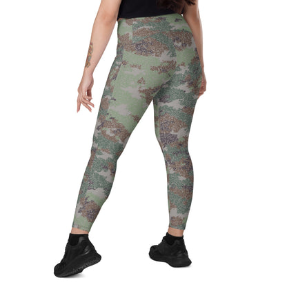 Chinese Chingchong Xingkong Starry Sky Woodland CAMO Leggings with pockets - Womens With Pockets