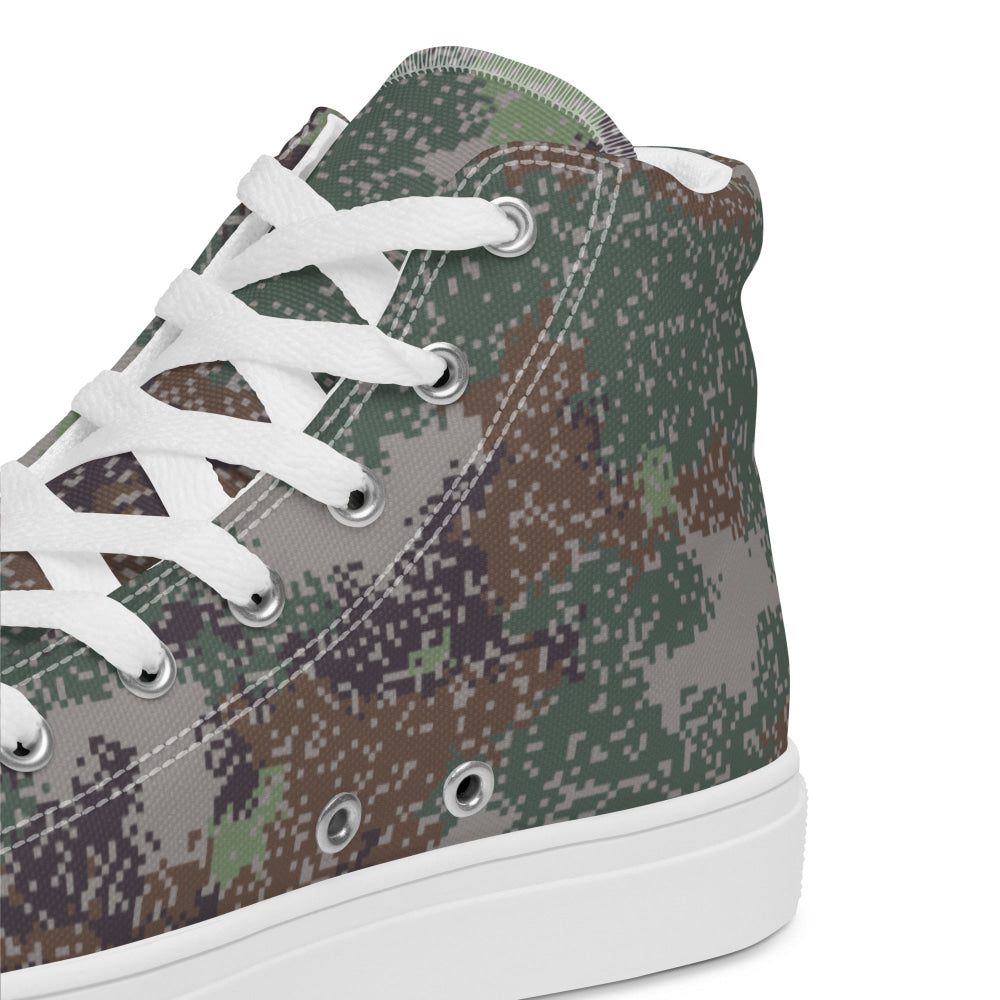 Chinese Chingchong Xingkong Starry Sky Woodland CAMO Men’s high top canvas shoes - Mens High Top Canvas Shoes